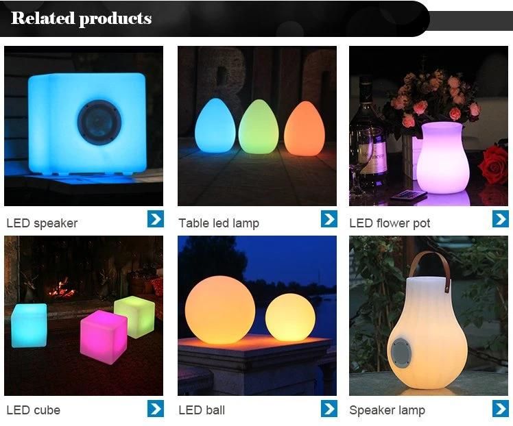 Modern LED Garden Nightclub Furniture