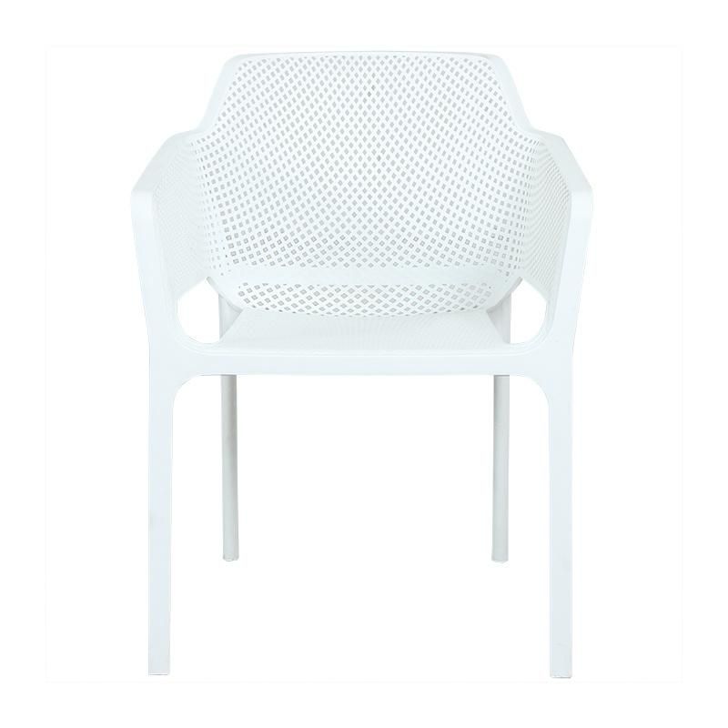 Rikayard High Quality Modern Cheap Wholesale Greenbay Dining Arm PP Plastic Chair