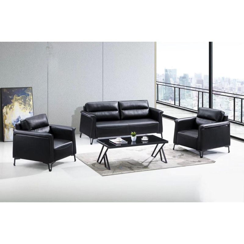 Sz-Sf822 Luxury Moderm Office Leather Sofa Set