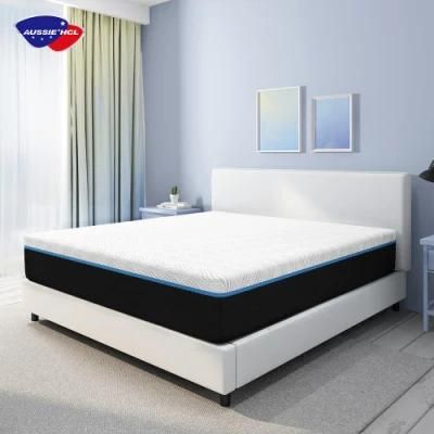 Luxury Sleep Well Single Shop Double Full King Mattresses Quality High Density Rebonded Foam Mattress Rolled in a Box