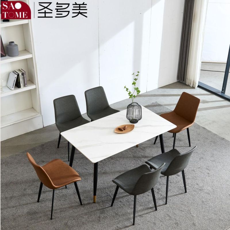 Modern Yf Net Red Rock Board Furniture Dining Table