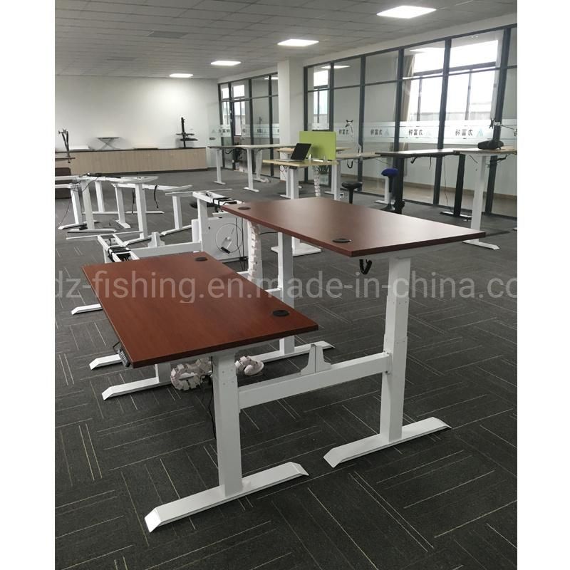 Manual and electric Height Adjustable Computer Desk Riser Desk