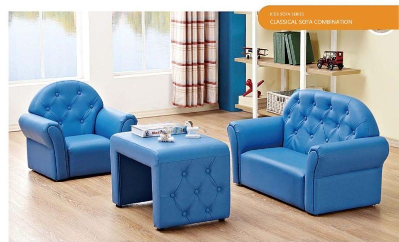 Modern Day Care Center Sofa, Child Lovely Sofa, Nursery School Kids Furniture Sofa, Leather Sofa Living Room Baby Sofa