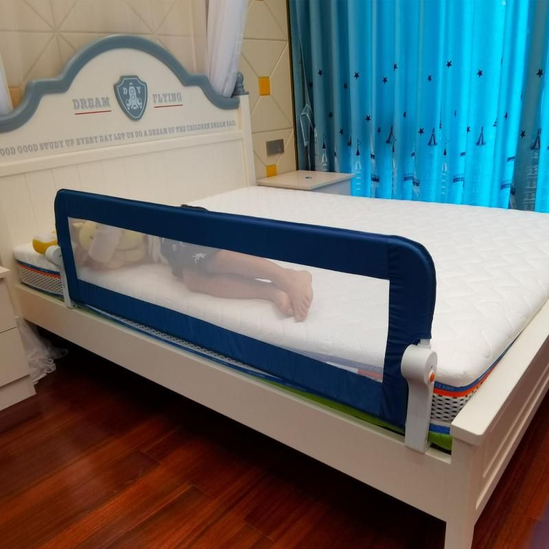 Portable Pink Blue Foldable Baby Bed Side Rail