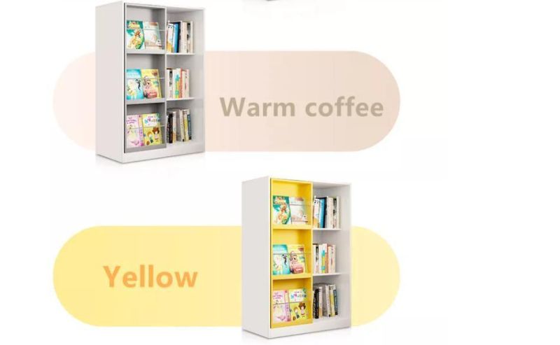 Kids Book Rack Bookshelf Children′s Locker Bookcases Toys Storage Holders Children Cabinets