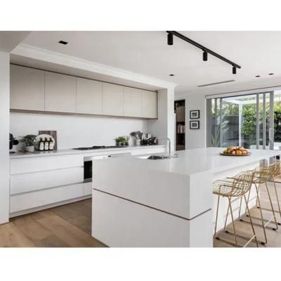 Modern Shaker Style Prefab Solid Wood Customize MDF Kitchen Cabinet Designs