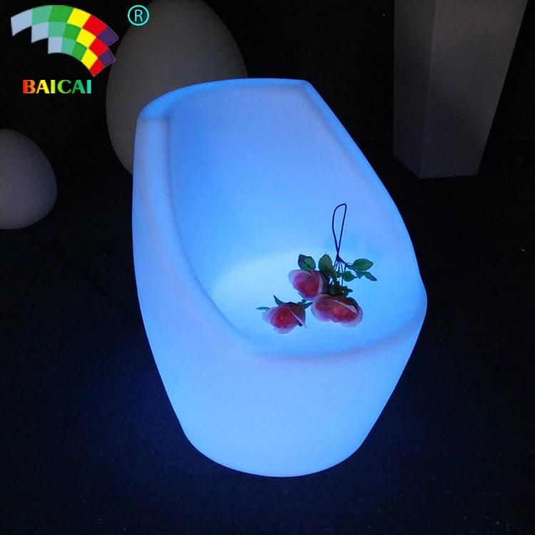 Fast Delivery Rechargeable PE New Design LED Bar Chair