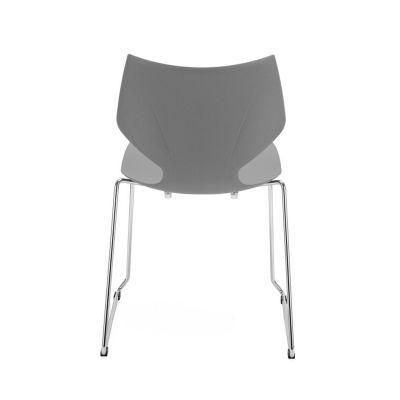 Cheap Outdoor White Modern Design Leisure Stacking Arm Chair Dining Plastic Chair