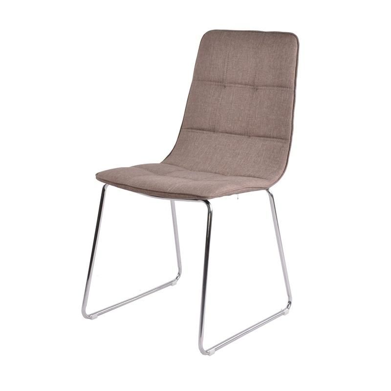 Hot Sale High Quality Home Furniture Fabric Front PU Back Dining Chair