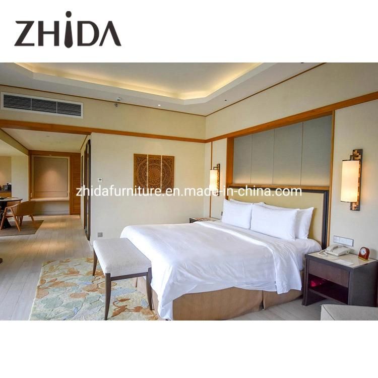 Modern Style Hotel Bedroom Furniture by Foshan Manufacturer for 5 Star