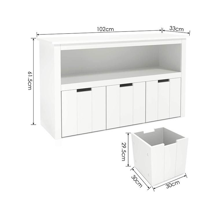 Latest Modern Design Toy Storage Cabinet for Kids