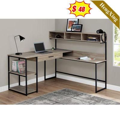 Modern Home Executive Commercial Wooden Furniture Chair Melamine Display Stand L Shape Boss Table Office Desk