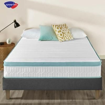 The Best Factory Quality 10 Years Guarantee Twin Single Queen King Full Size Hybrid Mattresses Sleep Well Gel Memory Foam Spring Mattress