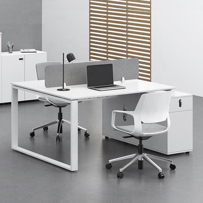 Modern Furniture Staff Office Table Chair Four-Person Partition Deck Employee Seat Computer Desk