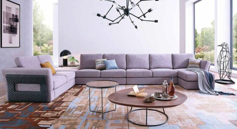 Modern PU Arm Sofa Set