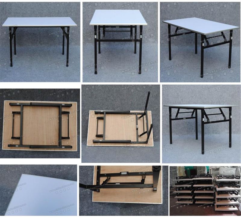 Hotel Plywood Banquet Table for Sale Yc-T01