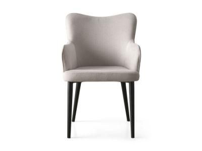 Metal Leg Gray Seat Restaurant Hotel Living Room Furniture