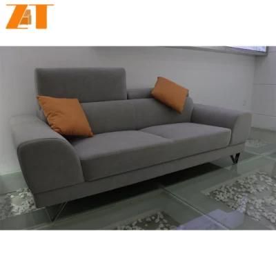 Design Modern Room Furniture Accent Chair Gray Fabric Sectional Sofa Set Apartment Furniture Set