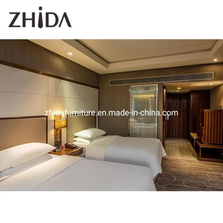 Customized Metal Modern Nordic Style Hotel Bedroom Furniture for Hotel