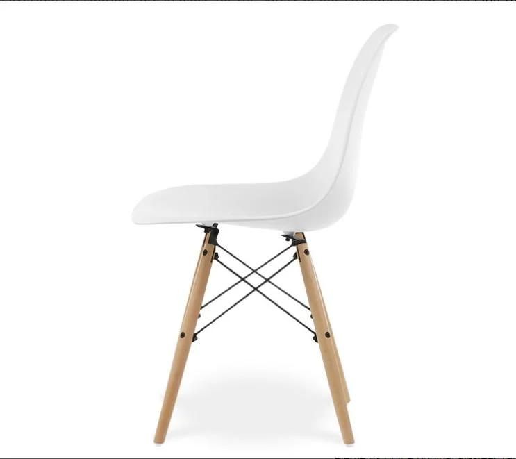 Modern Furniture Dining Chair Nordic Chair with Classic Wood Legs