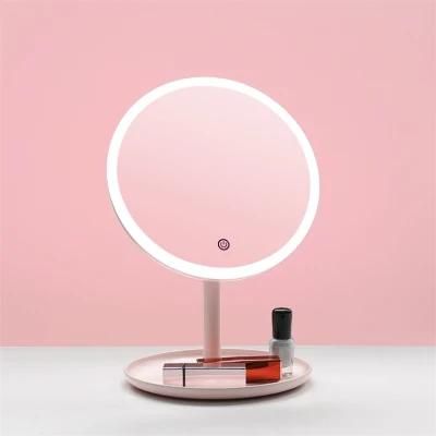 High-End LED Makeup Mirror Detachable Handheld Mirror with Touch Sensor