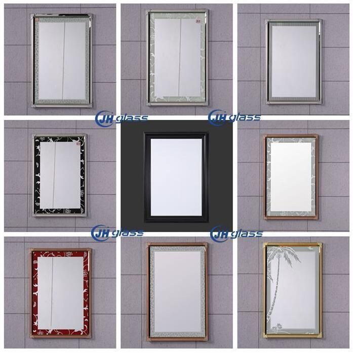 Stylish Full Length 4mm Silver Dressing Mirror Wall Mounted with Frame