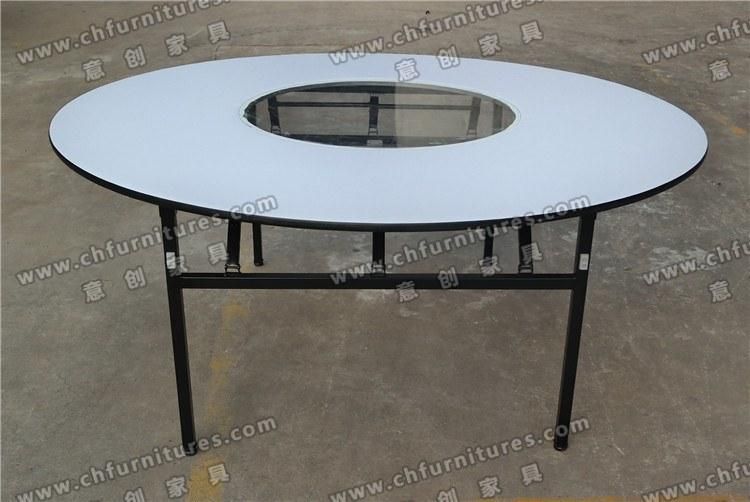 Folding Round Wedding Restaurant Hotel Banquet Table Yc-T01-01