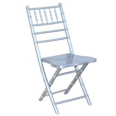 High Quality Solid Wood Folding Chiavari Chair Folding Tiffany Chair