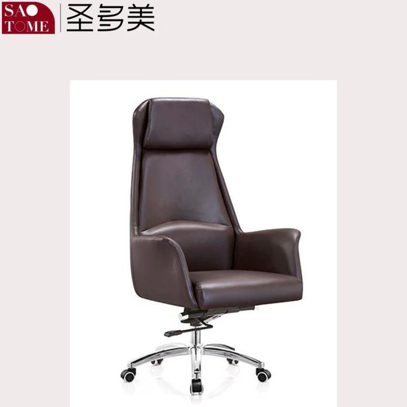 Modern Office Furniture Liftable West Leather Finish Office Chair