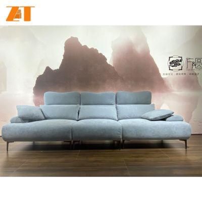 Hotel Project Customized Popular Modern Design Divan Sectional Sofa with Chaise