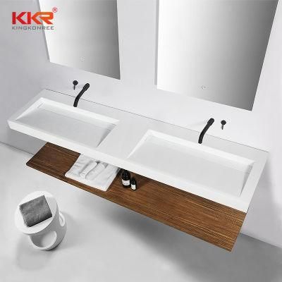 Modern Hotel Wall Mount Bathroom Vanity for Bathroom Restroom