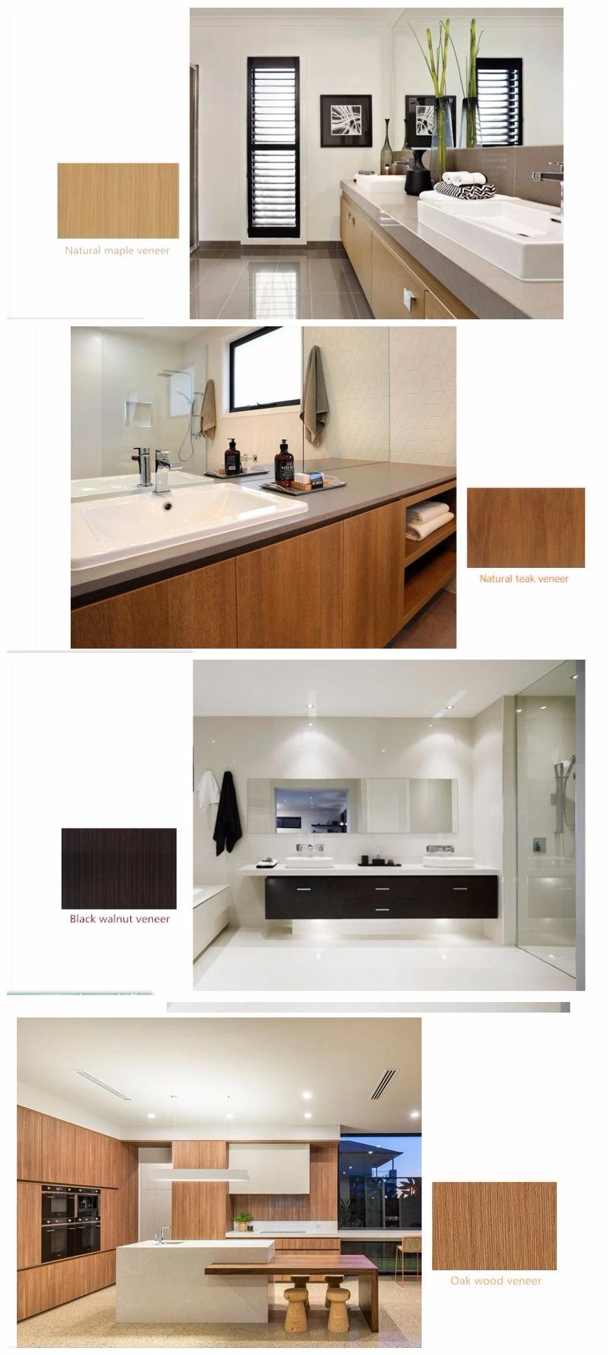 Modern Minimalist Style High Grade Modular Melamine Kitchen Cabinet Furniture