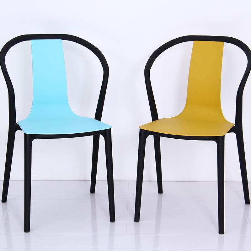 Cheap Price Outdoor Modern Restaurant Stackable PP Dining Plastic Chairs for Sale