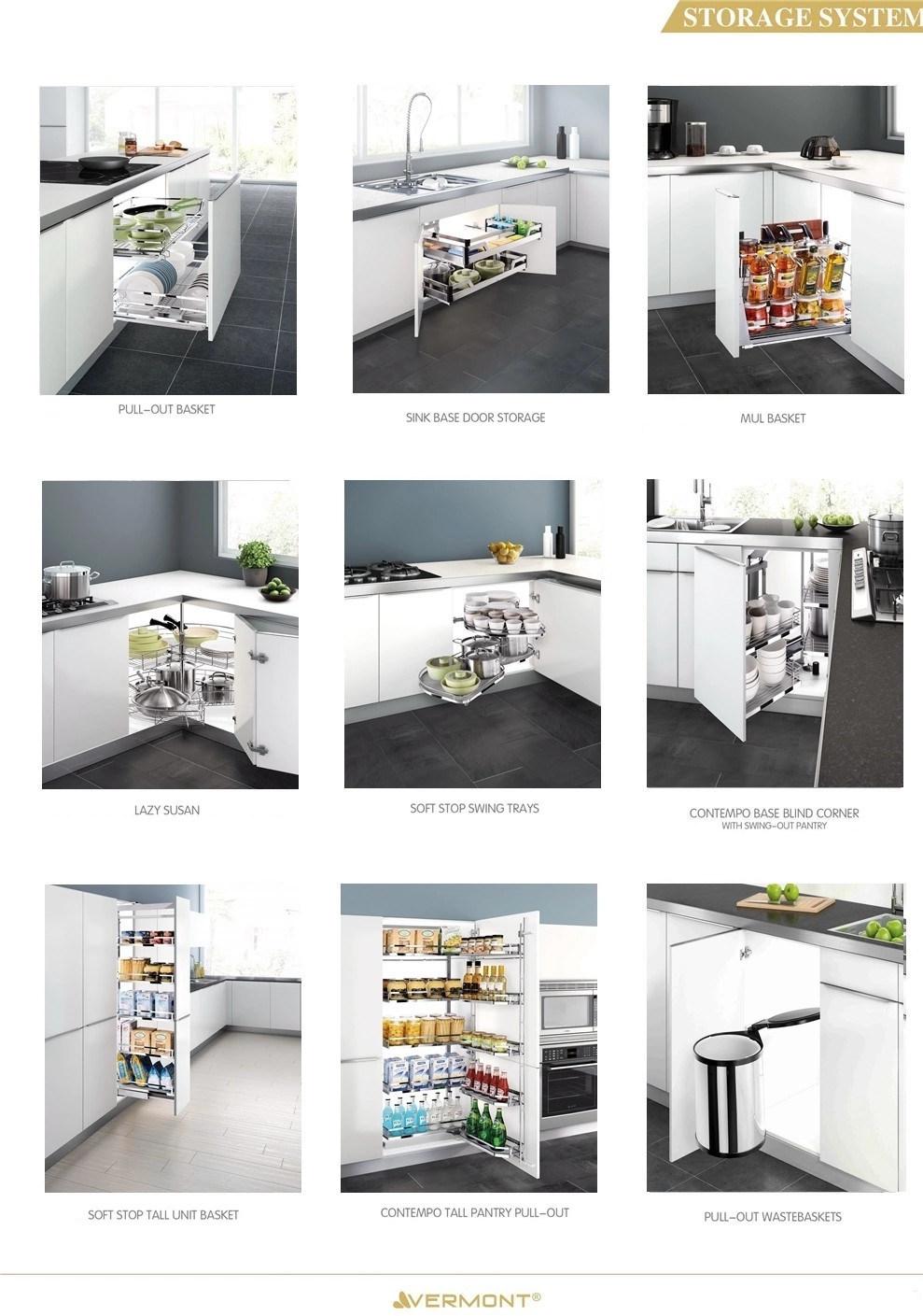 Italian Cleaf Stone Pattern Design Style Fireproof Board Kitchen Cabinets /Furniture Manufacturers