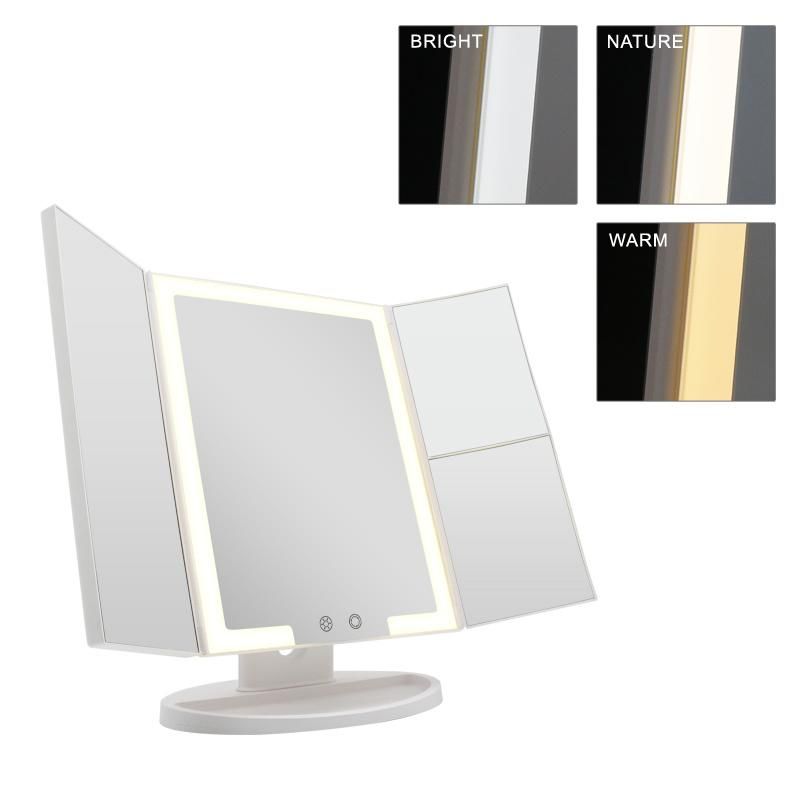 Home Decor Wholesale 3 Way Vanity Hairdressing Mirror for Makeup Station