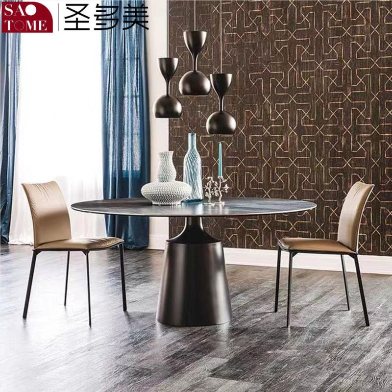 Modern Popular Net Red Rock Board Furniture Living Room Dining Table