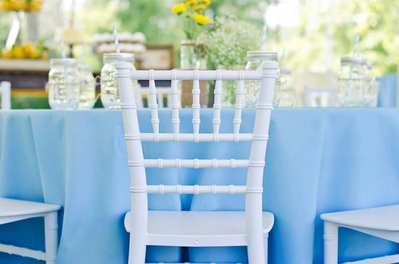 Chair Baby Modern Plastic Resin Kids Chiavari Dining Chairs for Children