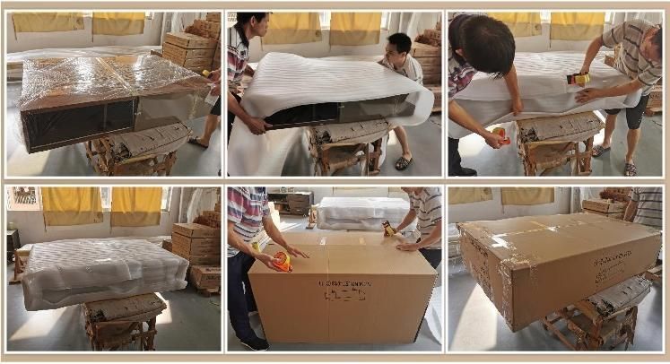 2021 Hot Sale Modern Design White Dresser Dressing Table Panel Furniture