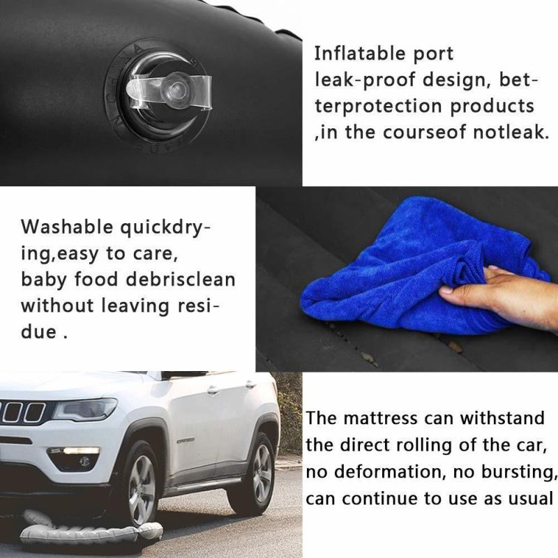 Car Accessory Inflatable Air Mattress with Pillow
