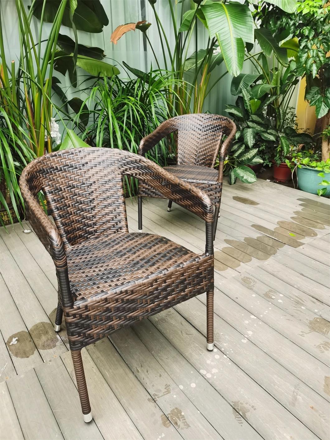 Garden Modern Style Outdoor Garden Patio Outdoor Rattan Furniture Chair