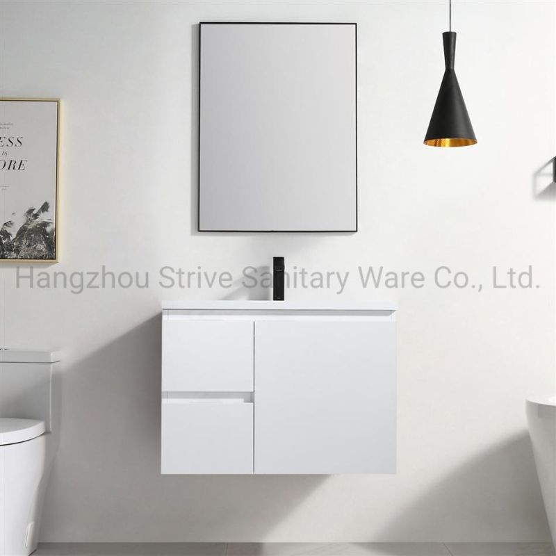 New Design Modern White Bathroom Vanity Basin Cabinet Bathroom Furniture