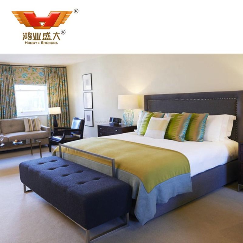 New Design Hotel Bedroom Suite Furniture Master Bed Room