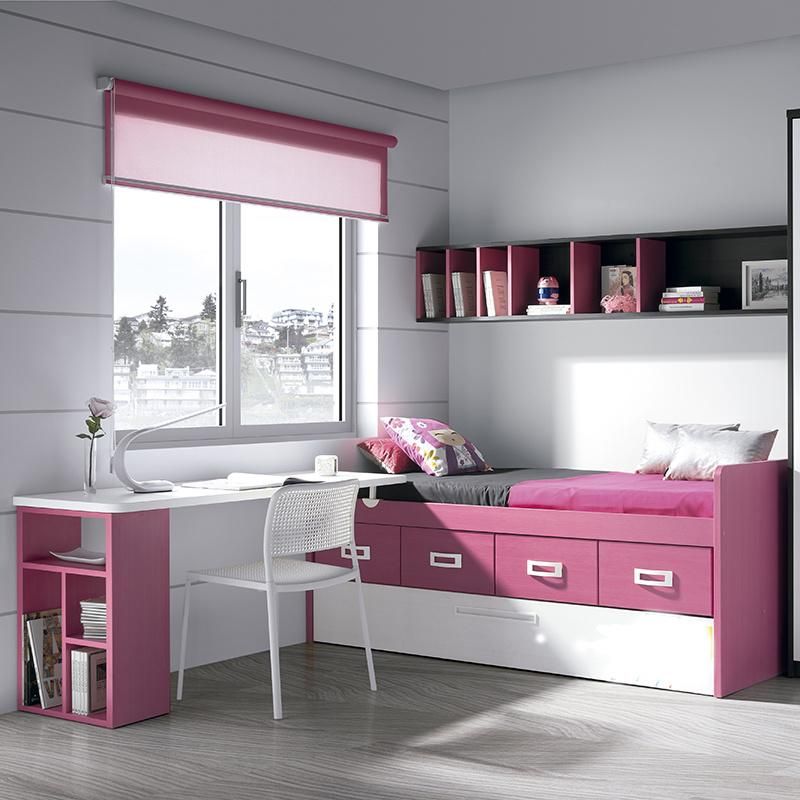 Hot Sale Wholesale Modern Bedroom Furniture Set Single Kids Bunkbed