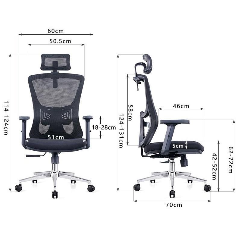 Premium Modern Ergonomic Mesh Executive Chair for Boss Office