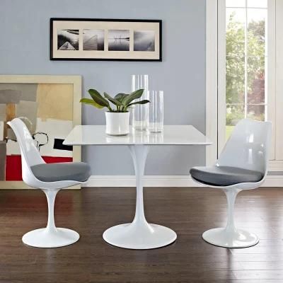 Minimalist Modern Design High Glossy Marble/MDF Top Home Furniture Round Creative Dining Table