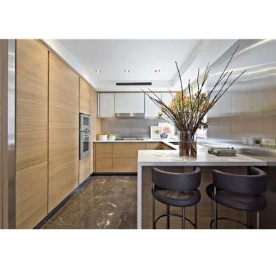 Apartment L Shape Kitchen Cabinet Melamine Kitchen Cabinet