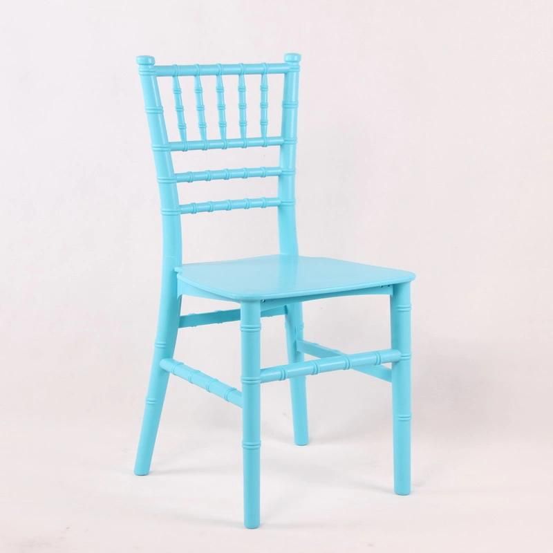 Chair Baby Modern Plastic Resin Kids Chiavari Dining Chairs for Children