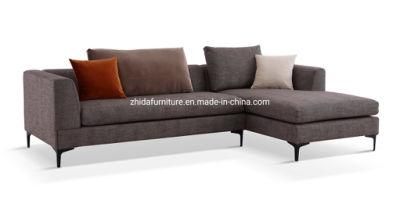 Modern Design Home Furniture Living Room L Shape Sectional Fabric Corner Sofa E1865-1