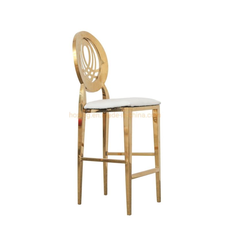 Contemporary Garden Furniture Corner Bar Stool Sets Weaving Back Long Bar Table and Chairs