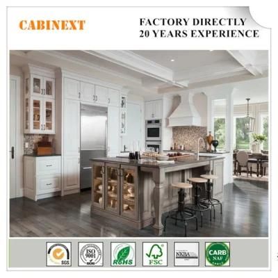 Custom Make for Wholesaler Modern Modular Birch Wood Kitchen Cabinets